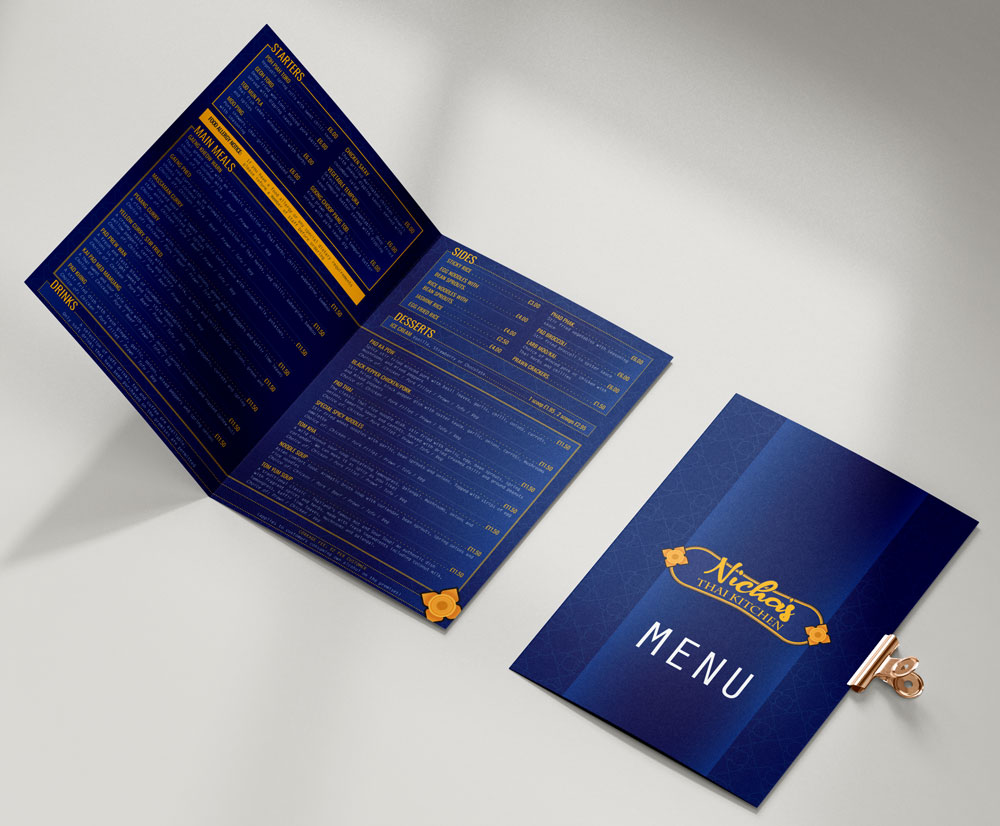 Menus for Nicha's Thai Kitchen in Dalton-in-Furness